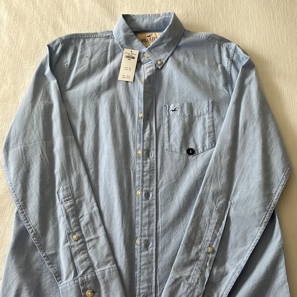 BRAND NEW Light Blue Button Down Shirt